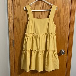 Heyson Yellow Sleeveless Dress